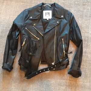Milly leather jacket